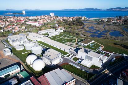 La EDAR de Lagares, cerca de Vigo, tiene una capacidad de tratamiento de contaminación equivalente a la producida por 800.000 habitantes.