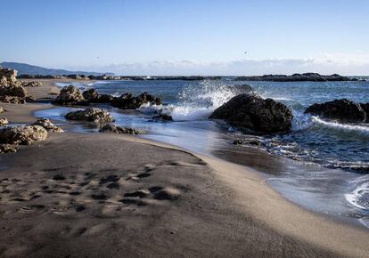 La platja de Roses.