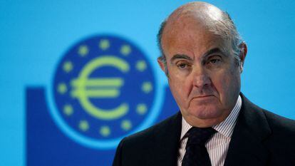 El vicepresidente del Banco Central Europeo (BCE), Luis de Guindos.