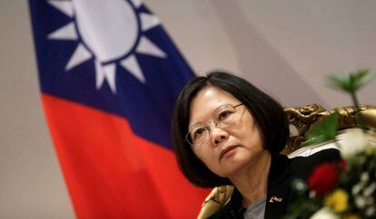 La presidenta de Taiw&aacute;n, Tsai Ing-wen.