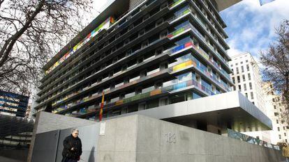 Sede del Instituto Nacional de Estadística (INE), en la calle del Capitán Haya de Madrid, en una imagen de 2019.