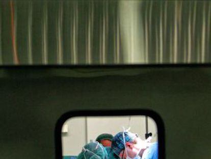 Un trasplante de hígado en Madrid.