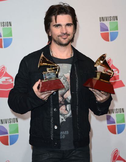¿Cuántos Grammy tendrá en casa Juanes? Incontables.