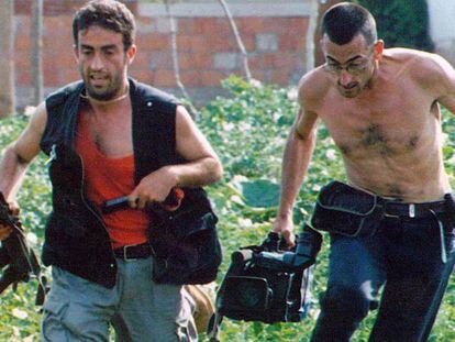 El cámara Miguel Gil, que falleció en Sierra Leona en el año 2000, durante la Guerra de los Balcanes.