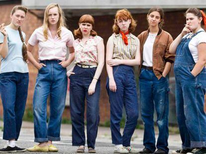 La banda de chicas de &#039;Foxfire&#039;.
