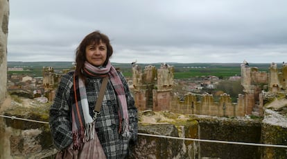 Juana Ruiz, española detenida en Israel, en una imagen cedida por la familia.