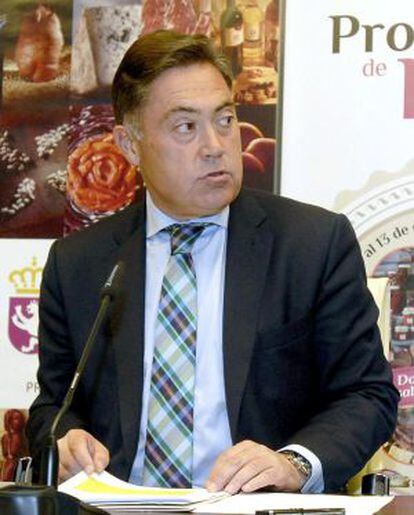 El president de la Diputació de Lleó, Marcos Martínez, en una imatge d'arxiu.