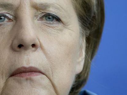 La cancellera Angela Merkel, aquest dilluns a Berlín.