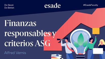 Finanzas responsables y criterios ASG