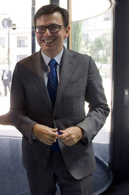 Fotografía de archivo de Ramón Escolano, elegido por Mariano Rajoy como ministro de Economía y Competitividad.