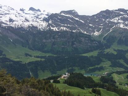 Vista panor&aacute;mica de Engelberg.