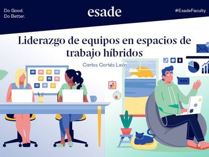 Liderazgo de equipos en espacios de trabajo híbridos