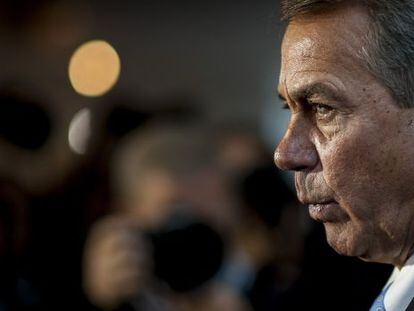 El presidente de la C&aacute;mara de Representantes, John Boehner.
