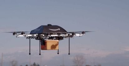 Uno de los &#039;drones&#039; de Amazon.