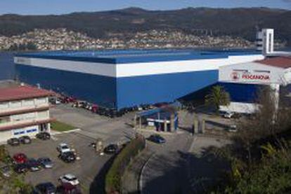 Instalaciones de PESCANOVA en la central de Vigo (Pontevedra)