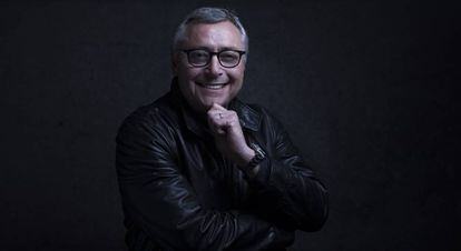 Michael Robinson, retratado en diciembre en Madrid.