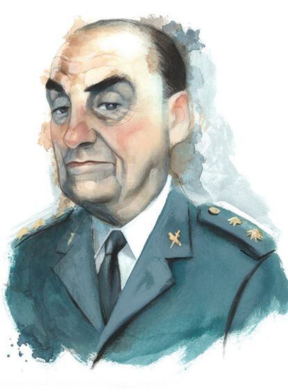 Retrato del teniente coronel Ignacio Molina Pérez de Vargas, primo carnal de Blas Infante.