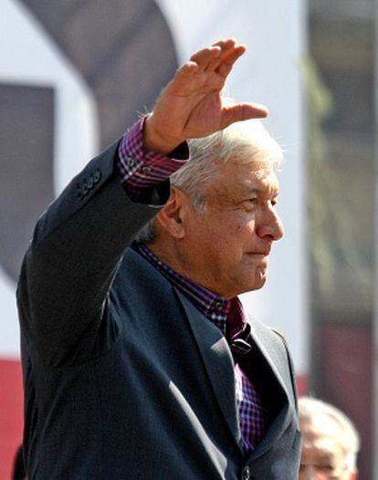 López Obrador el pasado domingo.