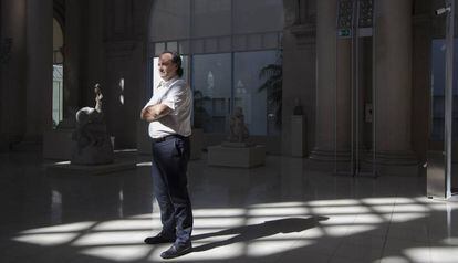 Pepe Serra, director del MNAC, en una de las salas del museo.