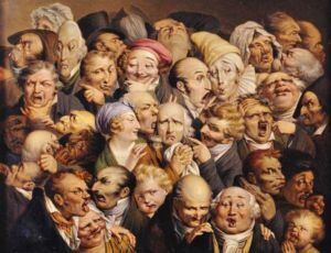 Louis-Léopold Boilly (1761-1845) 'A Gathering of Thirty-five Expressive Heads' Ca. 1823-1828
