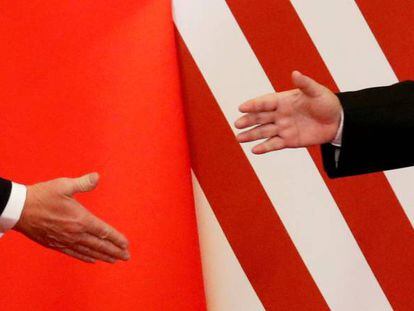 Reunión del president de EE UU, Donald Trump, y el de China, Xi Jinping, en noviembre. 