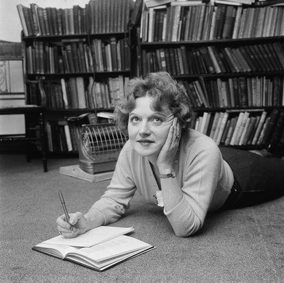 La autora, en una imagen de 1960.