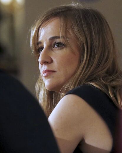 Tania Sánchez, el pasado miércoles en Madrid.