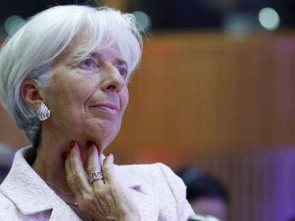 La directora del Fondo Monetario Internacional Christine Lagard 