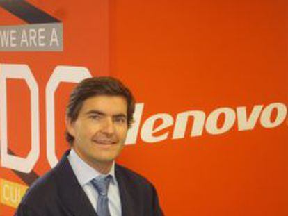 Juan Chinchilla, director general de Lenovo en Espa&ntilde;a.