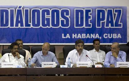 Imagen de la conferencia de prensa de este viernes en La Habana 
