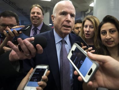 John McCain este martes en Washington.