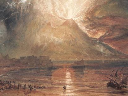 Erupci&oacute;n del Vesubio, de Turner (1817-1820)