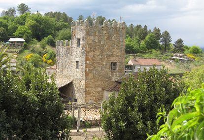 Antigua torre en Ourense.