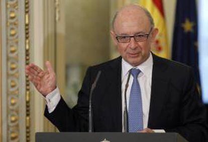 El ministro de Hacienda y Administraciones Públicas, Cristóbal Montoro. EFE/Archivo