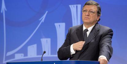 José Manuel Durão Barroso, este miércoles en Bruselas.