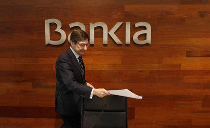 José Ignacio Goirigolzarri, presidente de Bankia.