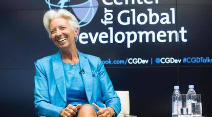 La directora del FMI Christine Lagarde