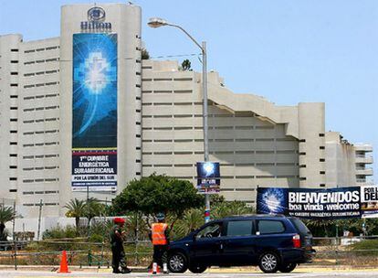 Fachada del hotel Hilton de Isla de Margarita.