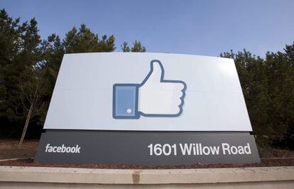 Seu corporativa de Facebook a Menlo Park, Califòrnia.