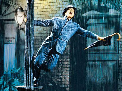 Gene Kelly en 'Cantando bajo la lluvia' (1952).