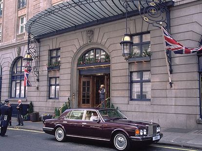 Fachada del hotel Ritz, en el centro de Londres.