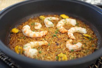 Arroz del señorito. Muy señor.