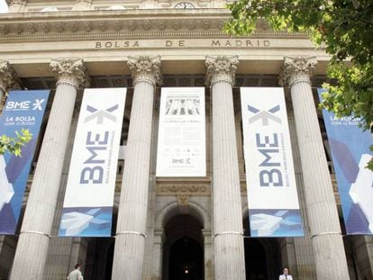Palacio de la Bolsa de Madrid, sede de BME.