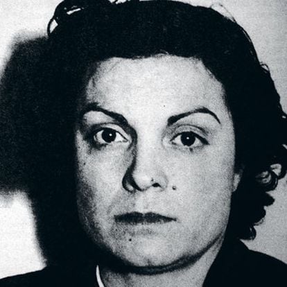 Pilar Prades, última mujer ejecutada en España, por el método del garrote vil.