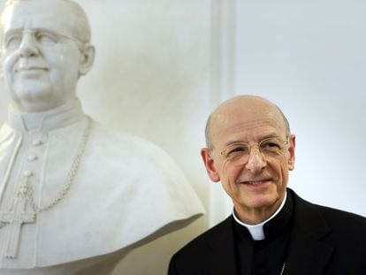 El sacerdote Fernando Ocáriz, líder del Opus Dei, en una fotografía de archivo.