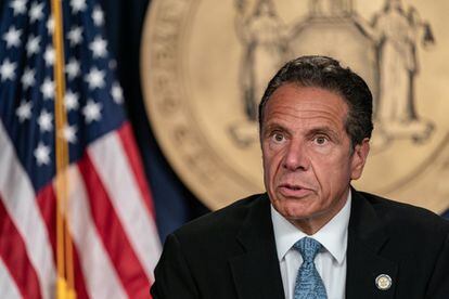 Andrew Cuomo, when he was governor of New York, in an undated image.