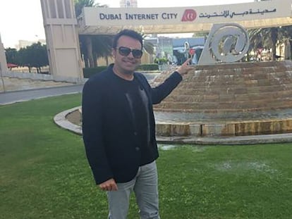 El padre del 'unete', José Manuel Ramírez Marco, en Dubai