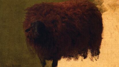 'Large wooly sheep', de Rosa Bonheur.