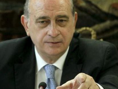 El ministro del Interior, Jorge Fernández.