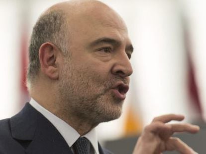 El comisario europeo de Asuntos Econ&oacute;micos y Monetarios, Pierre Moscovici.